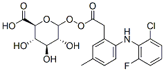 鲁米考昔酰基-Β-D-葡萄糖苷酸 结构式