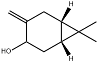 Bicyclo[4.1.0]heptan-3-ol, 7,7-dimethyl-4-methylene-, (1R,6S)- (9CI) 结构式