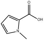 N-甲基-2-吡咯羧酸 结构式