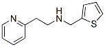 2-(吡啶-2-基)-N-(噻吩-2-基甲基)乙烷-1-胺 结构式