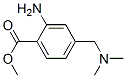 Benzoic acid, 2-amino-4-[(dimethylamino)methyl]-, methyl ester (9CI) 结构式