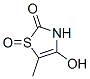 2(3H)-Thiazolone,4-hydroxy-5-methyl-,1-oxide(9CI) 结构式