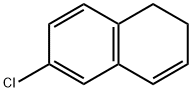 6-CHLORO-1,2-DIHYDRO-NAPHTHALENE 结构式