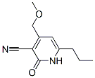 4-(methoxymethyl)-2-oxo-6-propyl-1H-pyridine-3-carbonitrile 结构式