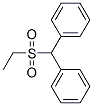 DIPHENYLMETHYL ETHYL SULFONE 结构式