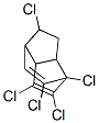 2,4,5,6,8-Pentachloro-1,2,3,3a,4,6a-hexahydro-1,4-ethenopentalene 结构式