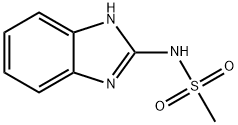 N-(1H-苯并[D]咪唑-2-基)甲磺酰胺 结构式