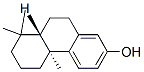 2-Phenanthrenol, 4b,5,6,7,8,8a,9,10-octahydro-4b,8,8-trimethyl-, (4bS,8aS)- 结构式