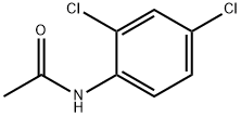 2,4-二氯-N-乙酰苯胺 结构式
