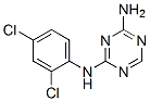 N-(2,4-dichlorophenyl)-1,3,5-triazine-2,4-diamine 结构式