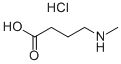 4-（甲胺）丁酸氢酯 结构式