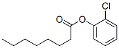 (2-chlorophenyl) octanoate 结构式