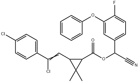 氟氯苯菊酯 结构式