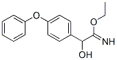 Benzeneethanimidic  acid,  -alpha--hydroxy-4-phenoxy-,  ethyl  ester  (9CI) 结构式