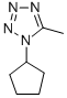 1H-Tetrazole,1-cyclopentyl-5-methyl-(9CI) 结构式