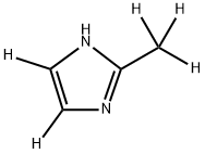 2-Methylimidazole-d5 结构式