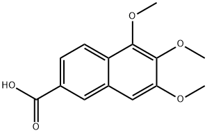 5,6,7-Trimethoxynaphthalene-2-carboxylicacid