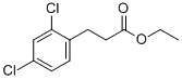 3-(2,4-二氯苯基)丙酸乙酯 结构式