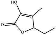 3-羟基-4-甲基-5-乙基-2(5H)呋喃酮 结构式
