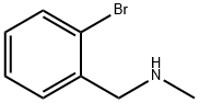 N-甲基-2-溴苄胺 结构式