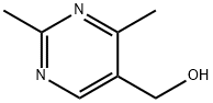 2,4 - 二甲基-5 - 嘧啶甲醇 结构式