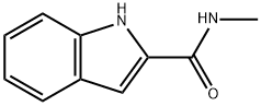 N-甲基-1H-吲哚-2-酰胺 结构式