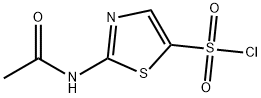 2-(乙酰基氨基)-1,3-噻唑-5-磺酰氯 结构式