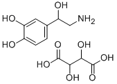 重酒石酸去甲肾上腺素 结构式
