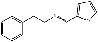 N-[(E)-2-Furylmethylidene]-2-phenylethanamine 结构式