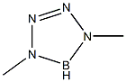 4,5-Dihydro-1,4-dimethyl-1H-tetrazaborole 结构式