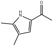 Ethanone, 1-(4,5-dimethyl-1H-pyrrol-2-yl)- (9CI) 结构式