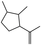 1,2-Dimethyl-3-isopropenylcyclopentane 结构式