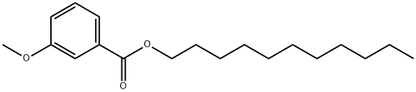 3-Methoxybenzoic acid undecyl ester 结构式