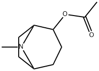 8-Azabicyclo[3.2.1]octan-2-ol,8-methyl-,acetate(ester)(9CI) 结构式