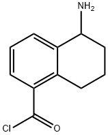 1-Naphthalenecarbonyl chloride, 5-amino-5,6,7,8-tetrahydro- (9CI) 结构式