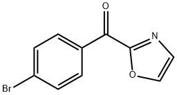 (4-溴苯基)(噁唑-2-基)甲酮 结构式