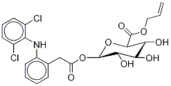 DiclofenacAcyl-β-D-Glucuronideallylester