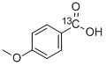 对茴香酸-羧基-13C 结构式