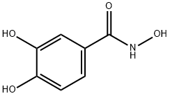 3,4-二羟基苯甲羟肟酸 结构式