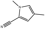 1H-Pyrrole-2-carbonitrile,1,4-dimethyl-(9CI) 结构式