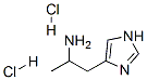 2-(1H-IMIDAZOL-4-YL)-1-METHYL-ETHYLAMINE 2HCL 结构式