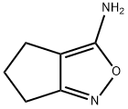 5,6-DIHYDRO-4H-CYCLOPENTA[C]ISOXAZOL-3-AMINE 结构式