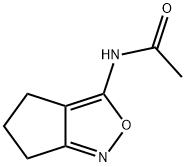 Acetamide, N-(5,6-dihydro-4H-cyclopent[c]isoxazol-3-yl)- (9CI) 结构式