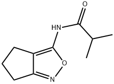 Propanamide, N-(5,6-dihydro-4H-cyclopent[c]isoxazol-3-yl)-2-methyl- (9CI) 结构式