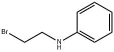 N-(2-溴乙基)苯胺 结构式