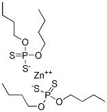 O,O-二丁基二硫代磷酸锌 结构式