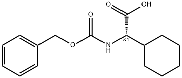 Cbz-环己基-L-甘氨酸 结构式
