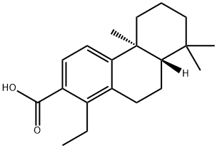 1-Ethyl-4b,5,6,7,8,8a,9,10-octahydro-4b,8,8-trimethyl-2-phenanthrenecarboxylic acid 结构式