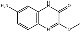 2(1H)-Quinoxalinone,7-amino-3-methoxy-(9CI) 结构式