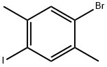 2,5-二甲基-4-溴碘苯 结构式